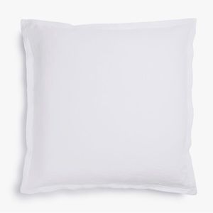 Parachute Home White Linen Euro Sham Pillow Cover Set of 2
